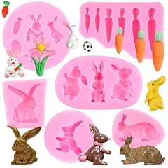Easter bunny silicone for sale  Delivered anywhere in USA 