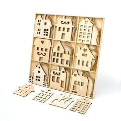 27pcs wooden houses for sale  Delivered anywhere in USA 
