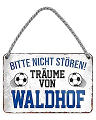 Waldhof fan blechschild gebraucht kaufen  Wird an jeden Ort in Deutschland