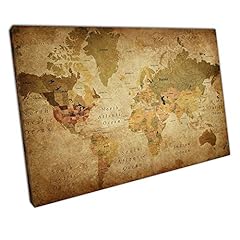 Retro vintage map for sale  Delivered anywhere in Ireland