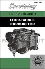 1955 Chevrolet 4 Bbl Carburetor Service Manual Reprint, used for sale  Delivered anywhere in USA 