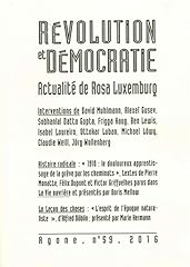Agone révolution démocratie. d'occasion  Livré partout en France