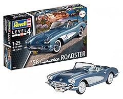 Used, Revell Germany 07037 58 Corvette Roadster Model Kit for sale  Delivered anywhere in USA 