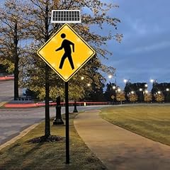 Solar powered pedestrian for sale  Delivered anywhere in USA 