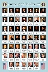Presidents poster classroom for sale  Delivered anywhere in USA 