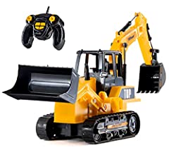 Top Race Remote Control Construction Digger Toy for for sale  Delivered anywhere in Ireland