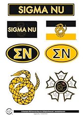 Fraternity sigma sticker for sale  Delivered anywhere in USA 