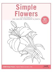 Simple flowers line for sale  Delivered anywhere in UK