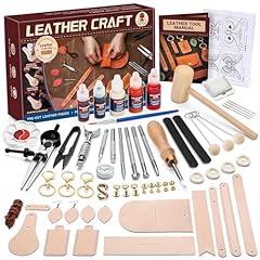 Leather crafting kit for sale  Delivered anywhere in USA 