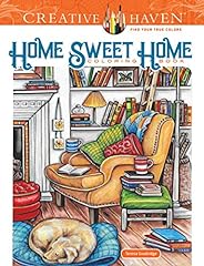 Creative Haven Home Sweet Home Coloring Book for sale  Delivered anywhere in Canada