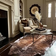 Jinchan faux cowhide for sale  Delivered anywhere in USA 