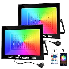 Natpow rgb floodlight for sale  Delivered anywhere in UK