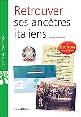 Retrouver ancêtres italiens d'occasion  Livré partout en France
