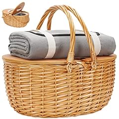 Cooler picnic basket for sale  Delivered anywhere in USA 