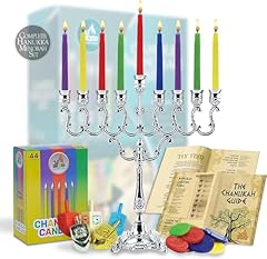 Hanukkah menorah complete for sale  Delivered anywhere in USA 