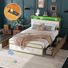 Kecduey eisenrahmenbett 140x20 gebraucht kaufen  Wird an jeden Ort in Deutschland