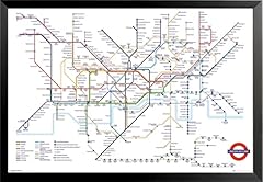 Buyartforless framed london for sale  Delivered anywhere in USA 