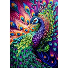 Daerle colorful peacock for sale  Delivered anywhere in UK