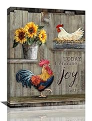 Country rooster wall for sale  Delivered anywhere in USA 