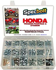 Used, 250pc Specbolt Fasteners Brand Bolt Kit: fits TRX250R for sale  Delivered anywhere in USA 