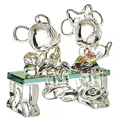 Glass figure mickey for sale  Delivered anywhere in UK