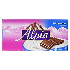 Alpia schokolade alpenvollmilc gebraucht kaufen  Wird an jeden Ort in Deutschland