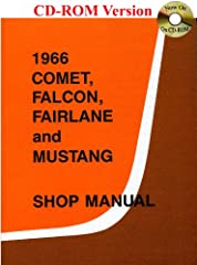 1966 Comet, Falcon, Fairlane and Mustang Shop Manual for sale  Delivered anywhere in Canada