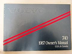 1987 volvo 740 d'occasion  Livré partout en France