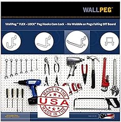 Wallpeg locking white for sale  Delivered anywhere in USA 
