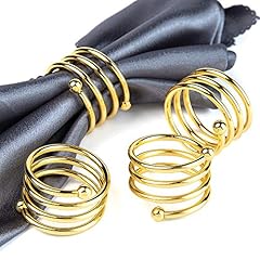6pcs gold napkin for sale  Delivered anywhere in USA 