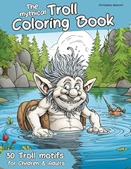 Mythical troll coloring for sale  Delivered anywhere in USA 