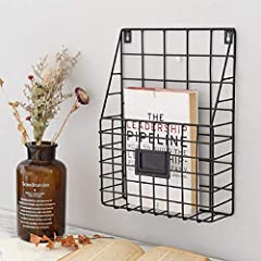 wall mounted magazine rack for sale  Delivered anywhere in Ireland