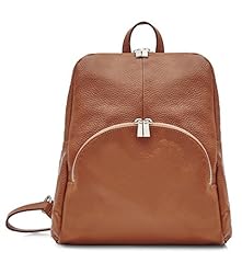 Italian leather backpack for sale  Delivered anywhere in UK