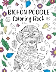 Bichon poodle coloring for sale  Delivered anywhere in UK