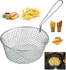 Round frying chip for sale  Delivered anywhere in UK