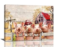 Farmhouse pig wall for sale  Delivered anywhere in USA 