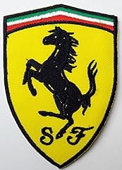 Ferrari hellgelb bestickt gebraucht kaufen  Wird an jeden Ort in Deutschland
