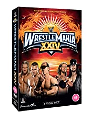 Wwe wrestlemania dvd for sale  Delivered anywhere in Ireland
