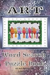 Art word search for sale  Delivered anywhere in USA 