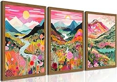 Boho colorful mountain for sale  Delivered anywhere in USA 