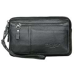 Kpywzer leather clutch for sale  Delivered anywhere in USA 