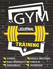 Gym training journal for sale  Delivered anywhere in UK