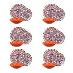 Service assiettes motif d'occasion  Livré partout en France