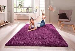 Shaggy rug modern for sale  Delivered anywhere in Ireland
