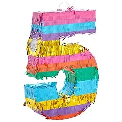 Number pinata rainbow for sale  Delivered anywhere in UK