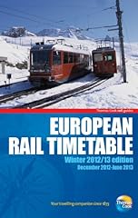 European rail timetable d'occasion  Livré partout en Belgiqu