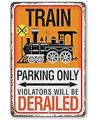 Train parking sign for sale  Delivered anywhere in USA 