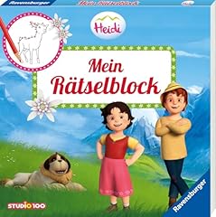 Heidi rätselblock gebraucht kaufen  Wird an jeden Ort in Deutschland