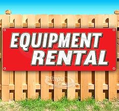 Equipment rental banner for sale  Delivered anywhere in USA 
