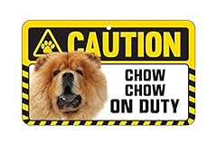 Caution sign chow for sale  Delivered anywhere in Ireland
